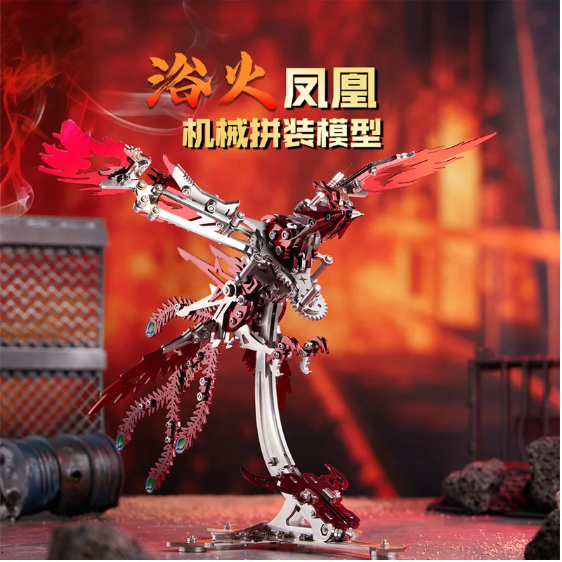 

Mechanical Wasp Metal Assembly Model High Difficulty Metal Puzzle Desktop Decoration Creative Gift For Adult Hobbyists