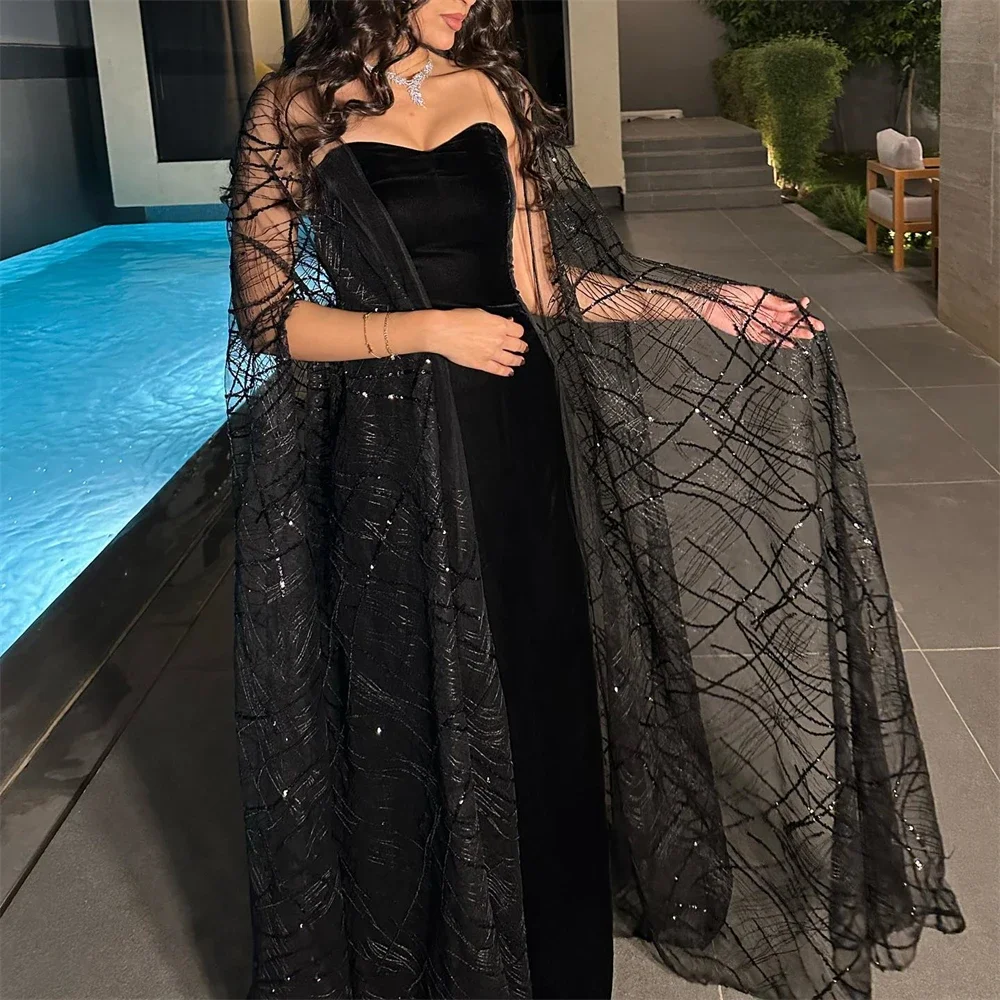 Prom Dresses Fashion Sexy Strapless Party Dress Ankle Length Tulle Stole Satin Formal Evening Gowns платье женское вечернее