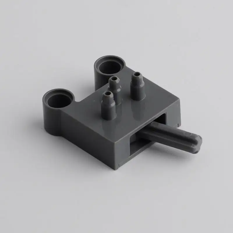 Complete MOC ระบบนิวเมติกชิ้นส่วนทางเทคนิคท่อปั๊มลมถัง Push Rod สวิตช์ลูกสูบชุดอาคาร