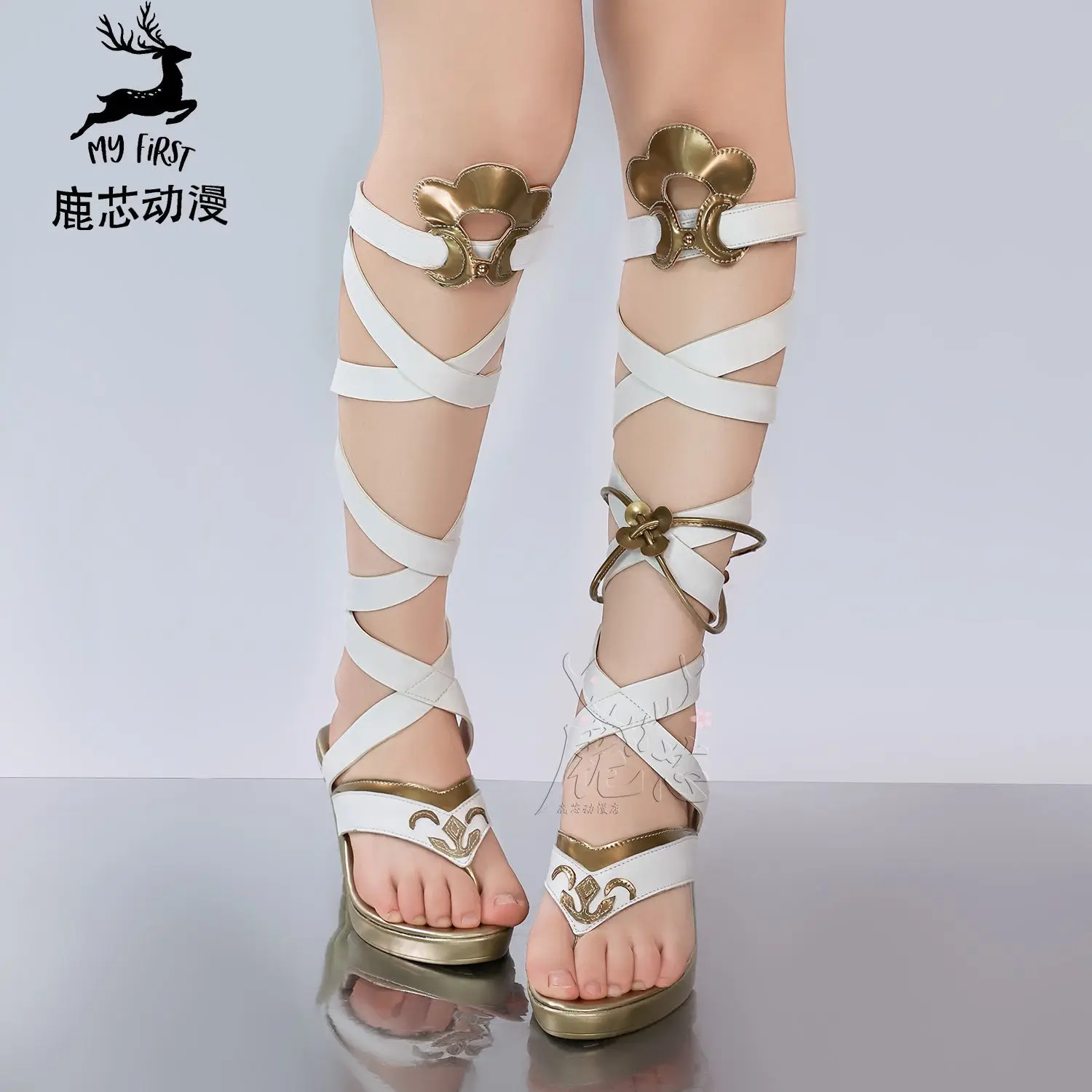 

Wuthering Waves Iuno Cosplay Shoes Strap high heels Anime Character Halloween Carnival Party Prop