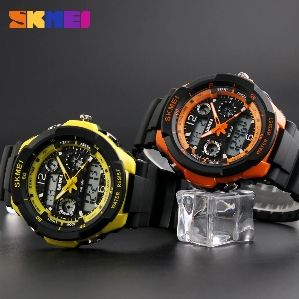 SKMEI Kids Watches Waterproof Outdoor Sport Children Watches Fashion Anti-Shock Boy Girl Digital Watch Relogio Masculino 1060