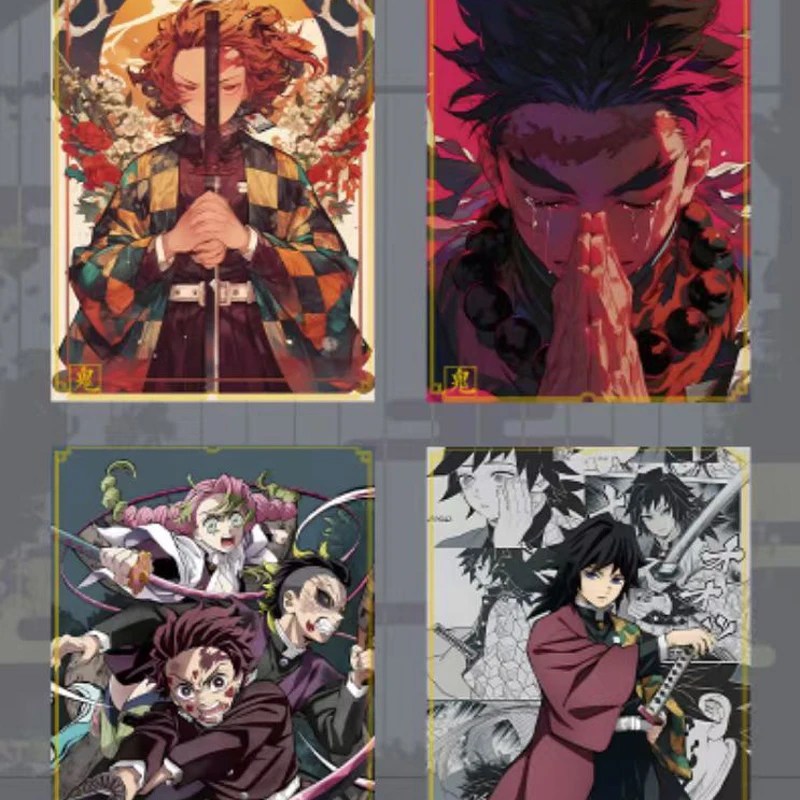 Demon Slayer A5 Card Wholesales Collection Cards Booster Box RUIKA Creative Culture Rare Anime 1Case carte da gioco