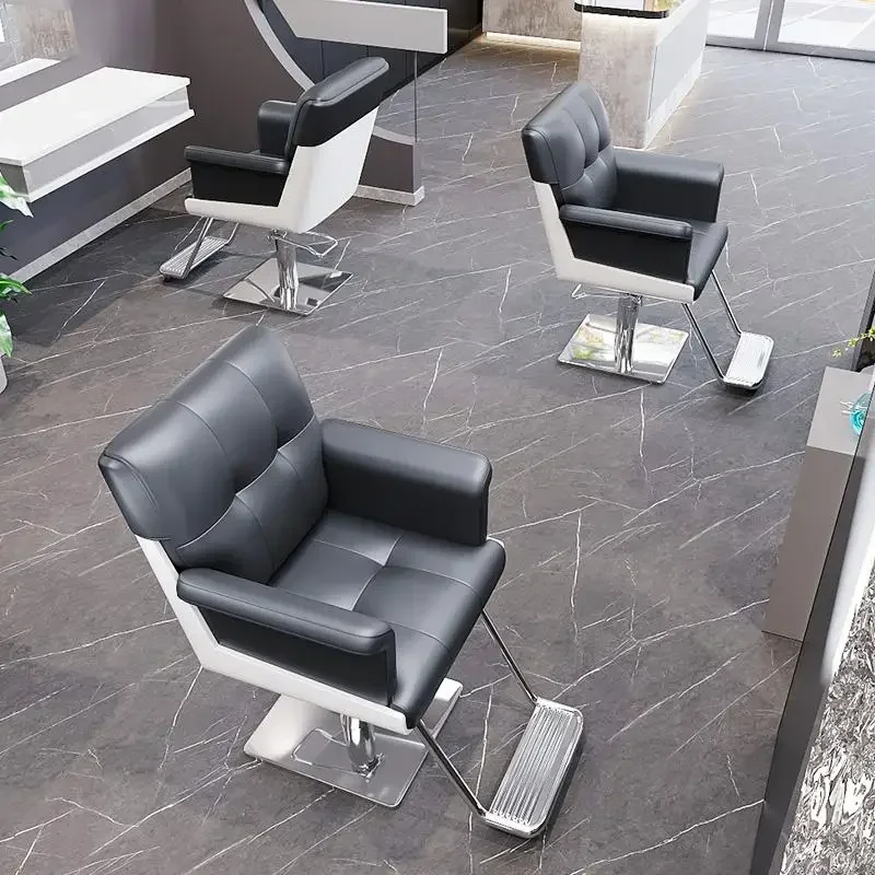 Cadeira de cama facial para salão de beleza, multiuso, massagem, tatuagem, cílios, mesa de cera, altura, encosto, apoio para os pés, cadeira de barbeiro ajustável, móveis