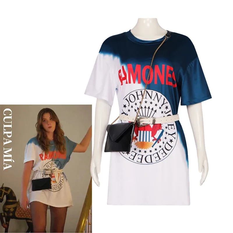 2023 فيلم خطأي تأثيري حلي كولبا ميا نوح فستان قصير الأكمام حقيبة حزام مجموعة هالوين كرنفال حفلة للنساء jk ؛ 6