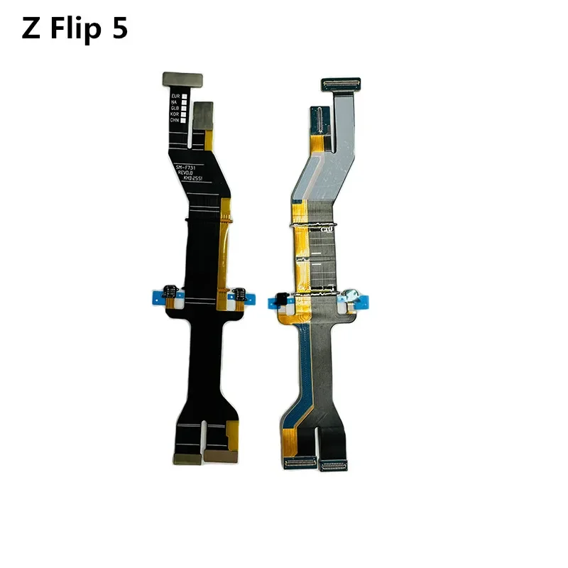 

Pop Original Samsung Z Flip 5 F731 Соединительная петля для материнской платы Flex Flip 1 2 3 4 5 6 7 F707 F711 F721 F741 ЖК-дисплей Spin Axis Flex Cab