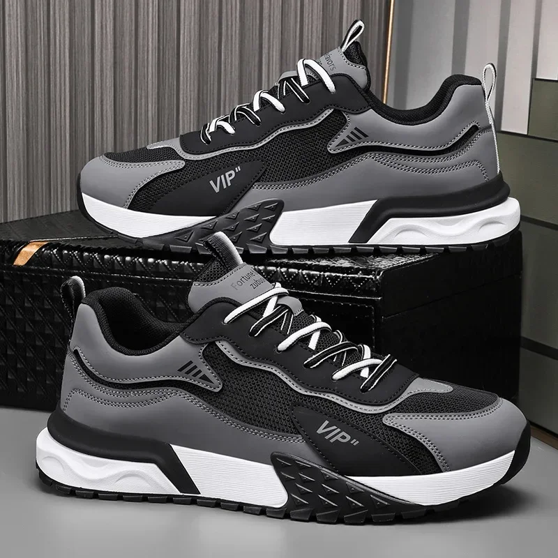 Men's Fashion Sneakers Casual Sports Shoes for Men Lightweight Breathable Shoes Students Flat Running Shoes Zapatillas Hombre