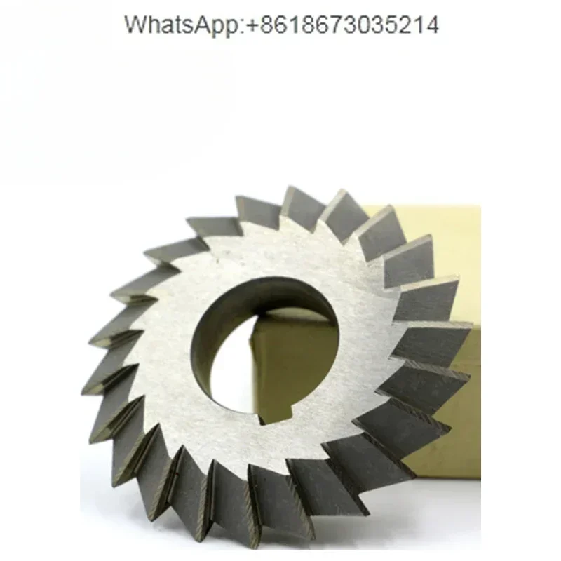 2 unids/lote W6542 HSS 30 45 60 90 grados fresa de un solo ángulo fresa rotativa derecha