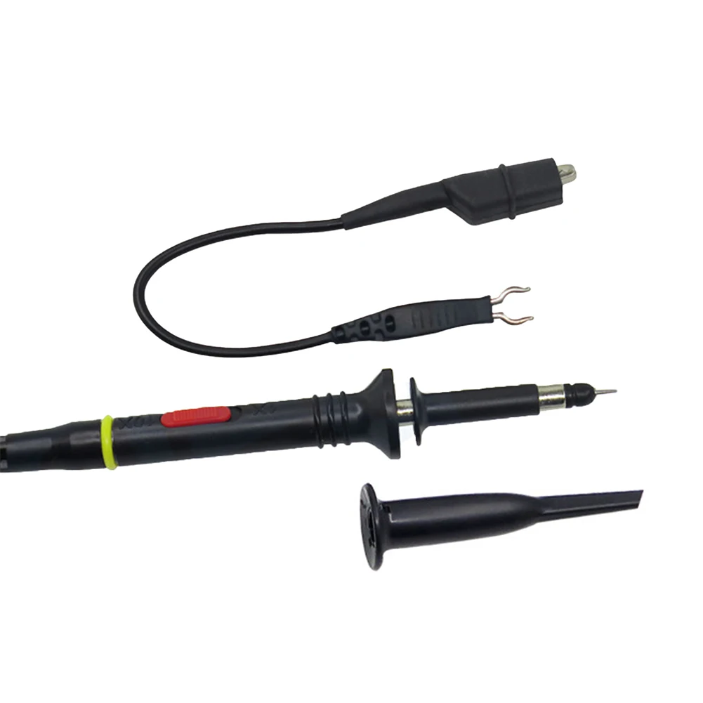 1set MCX Oscilloscope Probe MCX-B Oscilloscope Probe 60MHz 1X 10X Clip For Portable Oscilloscope Probe