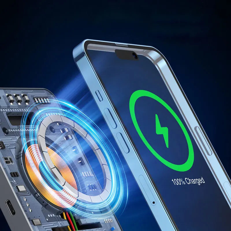 USB HUB Type C Wireless Charging Adapter USB Splitter  USB C 2.0 Data SD/TF Reader For Laptop Computer MacBook Air/Pro iPhone