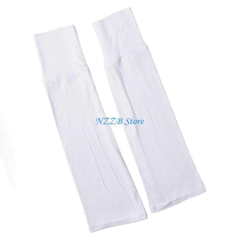 

T21F Women Outdoor Sun Arm Sleeves with Comfortable and Breathable Design Fingerless Gloves Arm Coverage for Sport