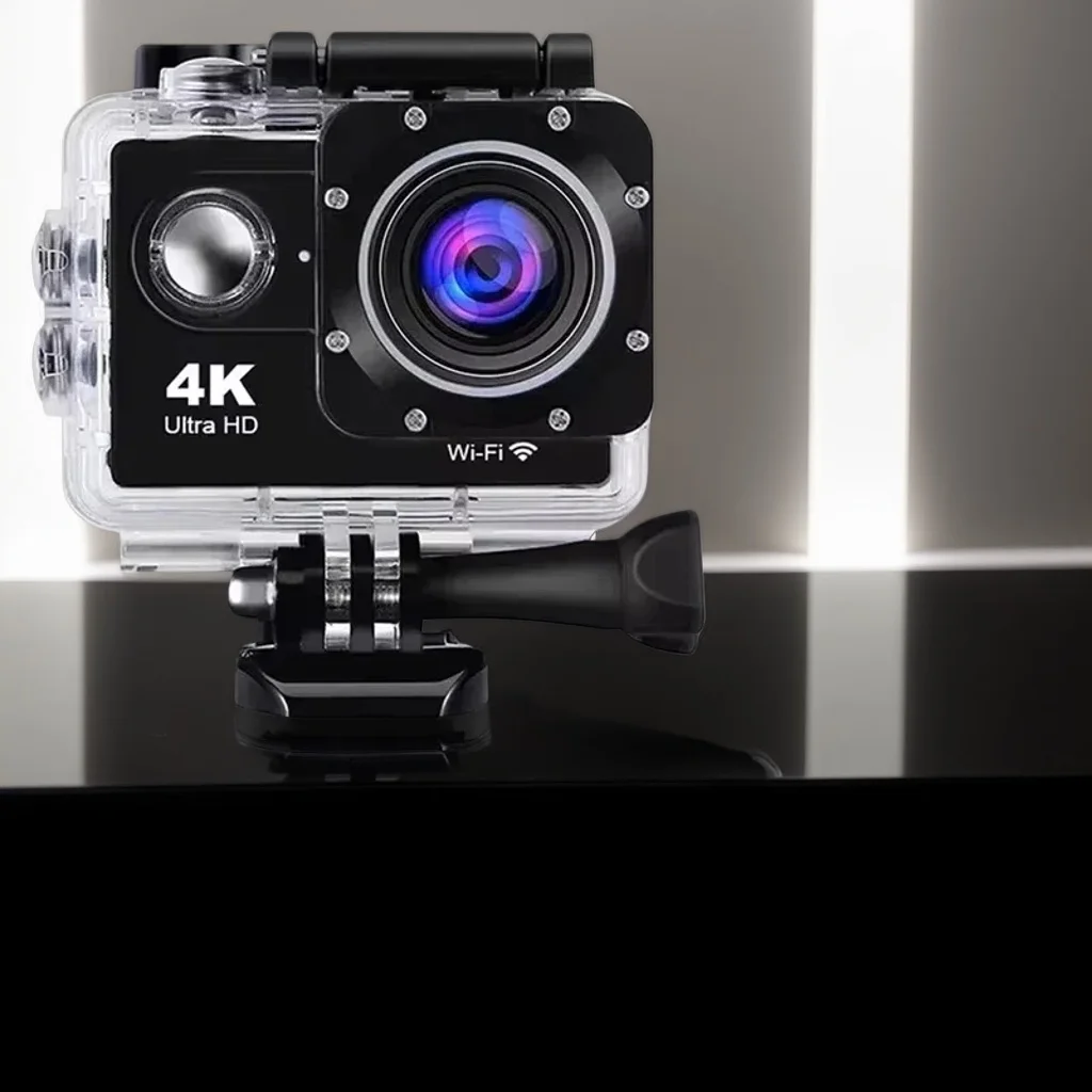 

​​170° Underwater Action Camera - 4K/30FPS Helmet Cam with WiFi & Touchscreen​​