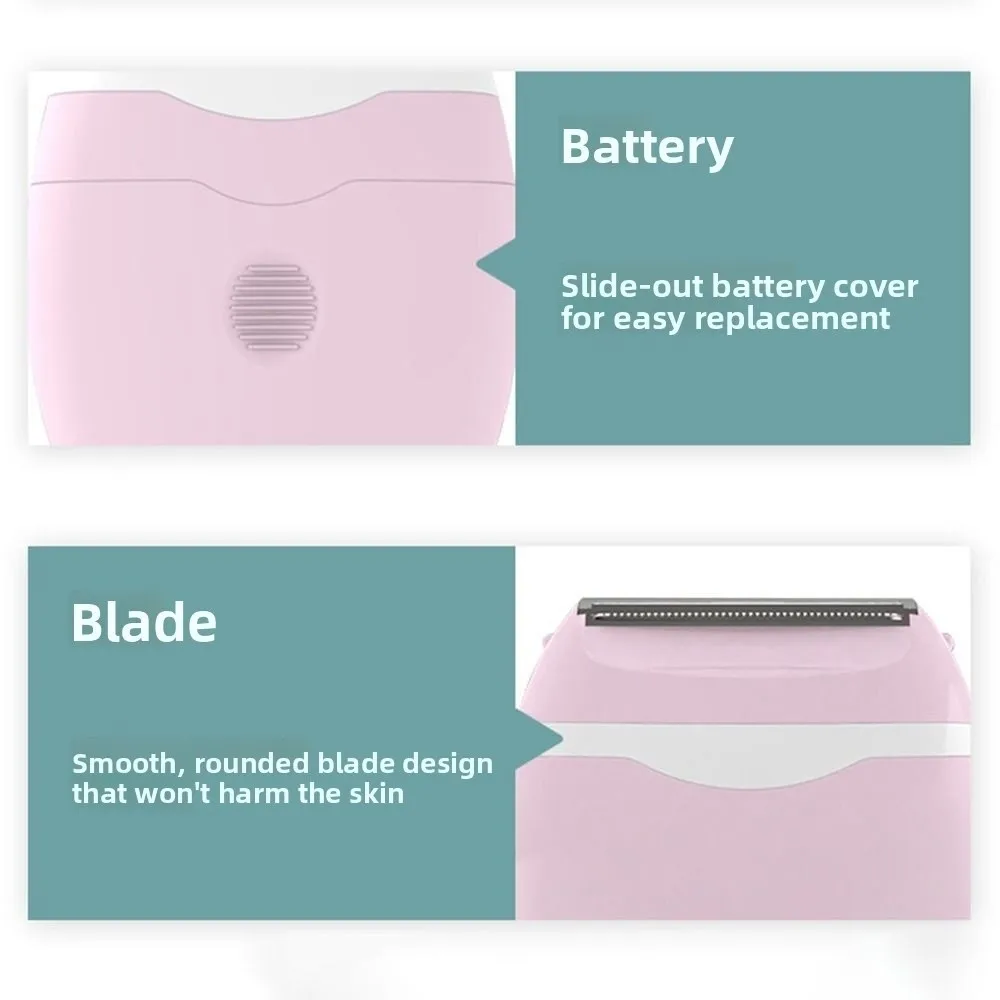 آلة إزالة الشعر غير المؤلمة، آلة إزالة الشعر الآمنة وغير المؤلمة بدون بقع سوداء، ماكينة حلاقة محمولة تحت الإبط للسفر