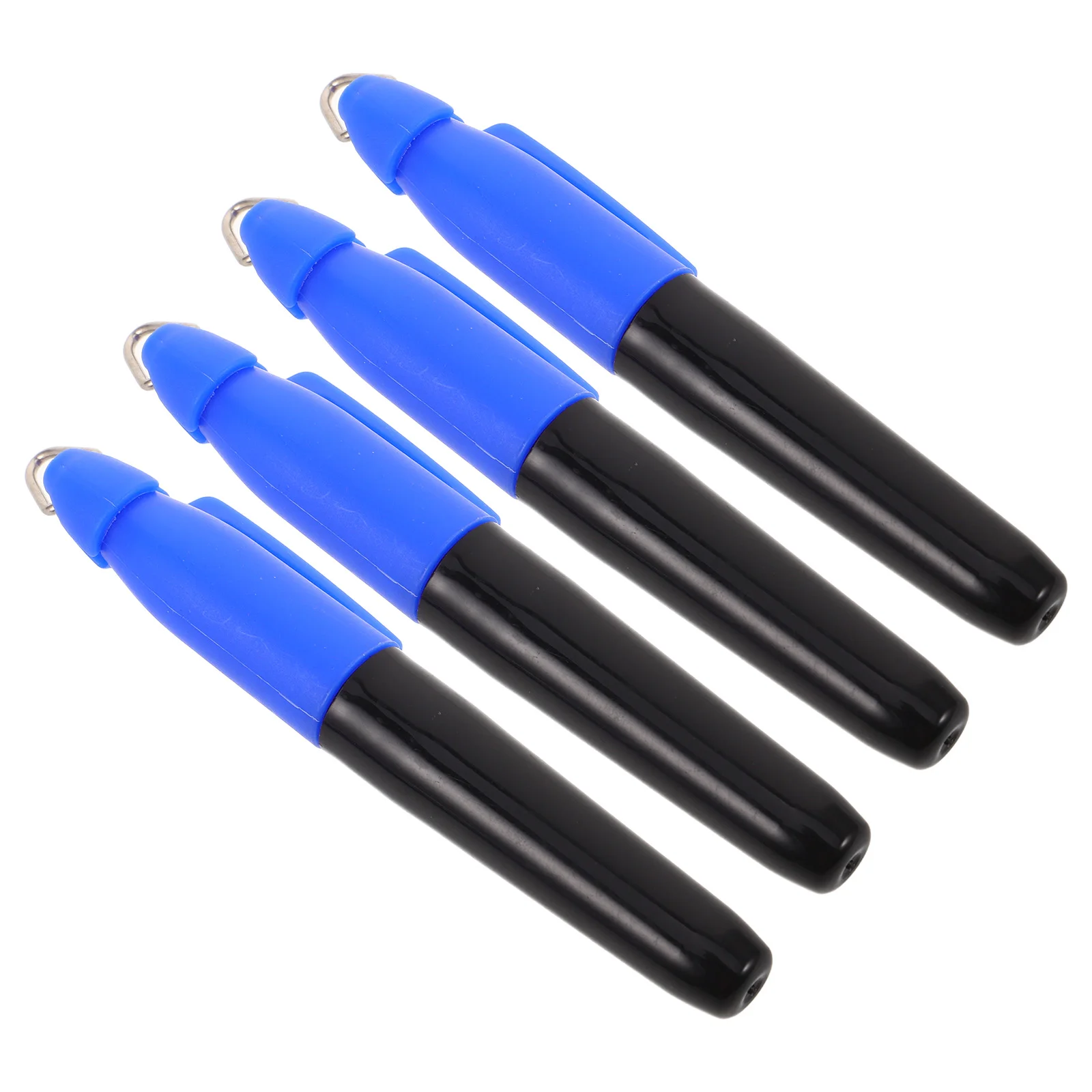 

4 Pcs Golf Marker Ball Accessories for Marking Triangle Buckle Line Drawing Tool Iron Markers