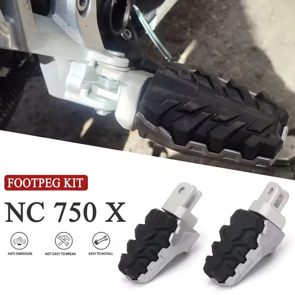 

Fits For Honda NC750X NC 750X NC 750 X 2014 2015 Motorcycle Accessories Footrest Rear Pedal Kit Foot Pegs Pedals