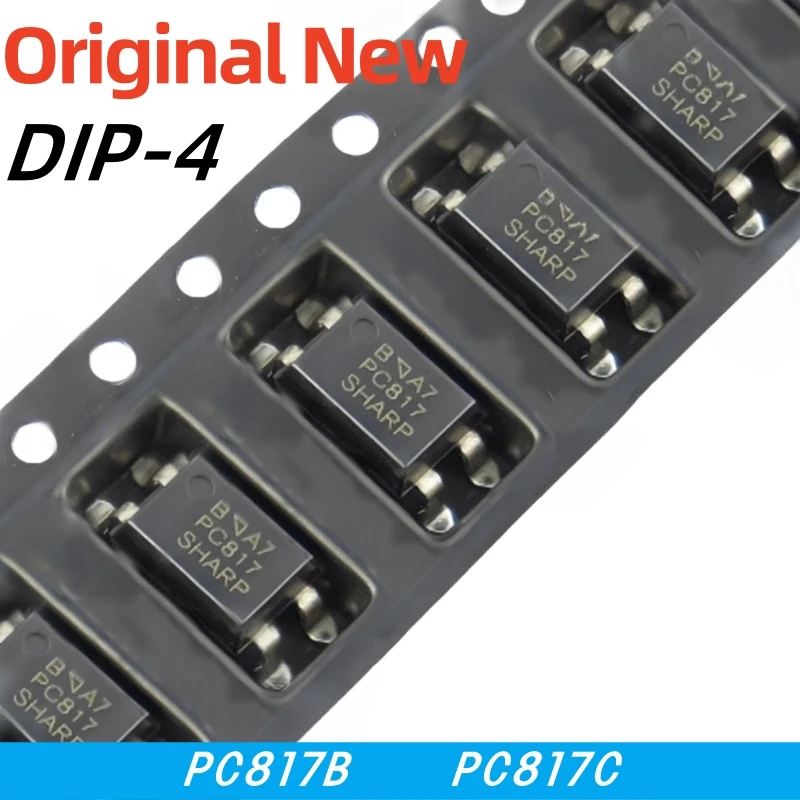 10pcs/lot LTV-817-A FOD817C LTV817A PC817B PC817 EL817 817 817B DIP-4  In Stock