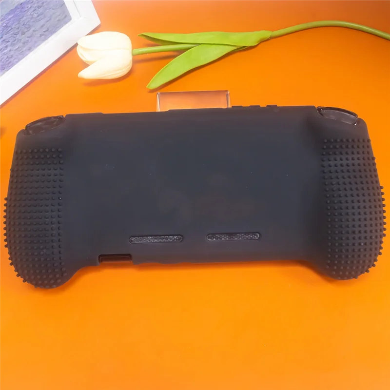 AS95-Silicone Protective Case Shockproof Gaming Box Silicone Protective For ANBERNIC RG556 Game Console