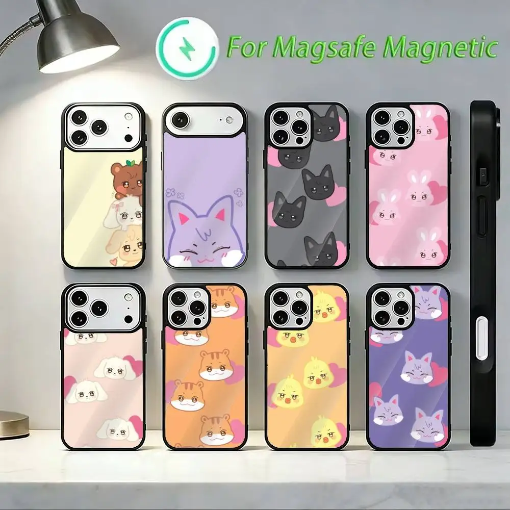

Hot R-ATEEZ Kpop Phone Case For iPhone 14,16,15,13,17,12,Plus,Pro,Max Magnetic For Magsafe Frosted Cover