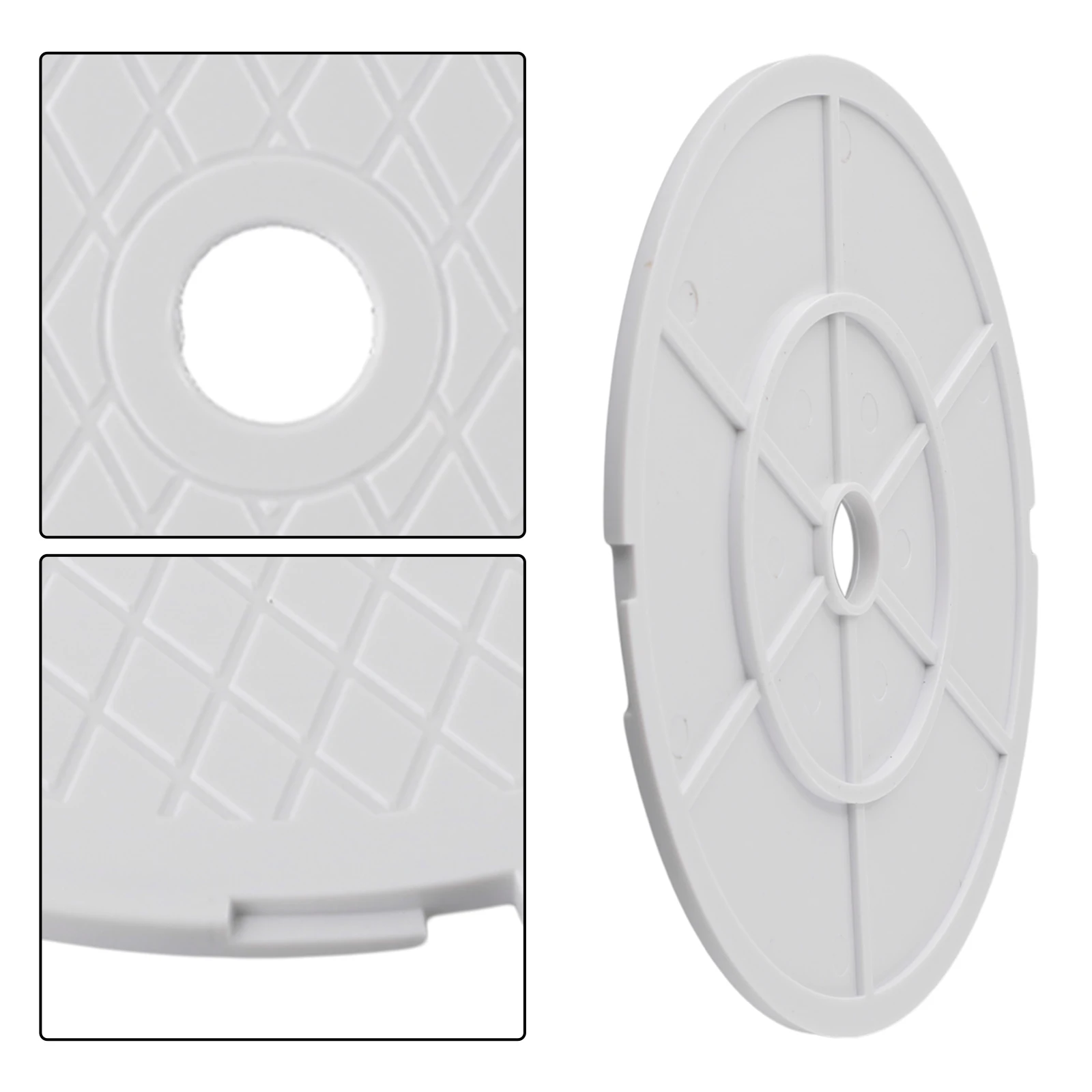 PVC Deck Lid Cover Compatible with For Hayward SPX1096 Pool Skimmer for Residential and Commercial Spa Applications
