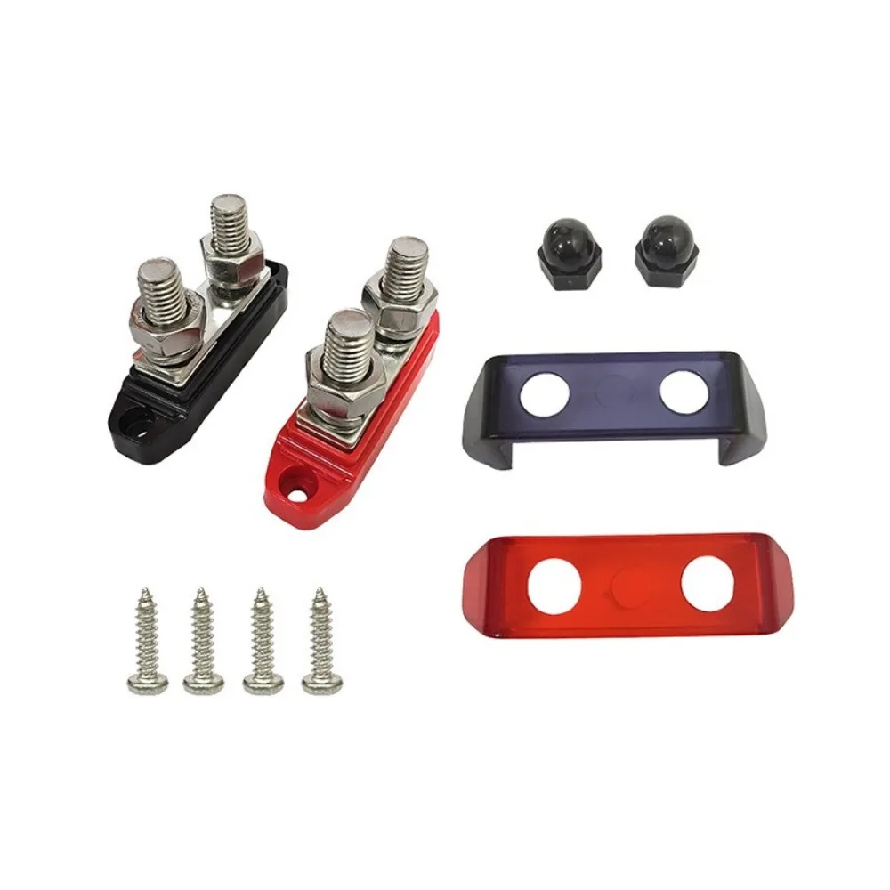 

Auto Motorcycle with 12v-48v Stainless Double Wiring Bolt Bus Bar M6m8m10 Terminal Car Modification Accessories Good Quality