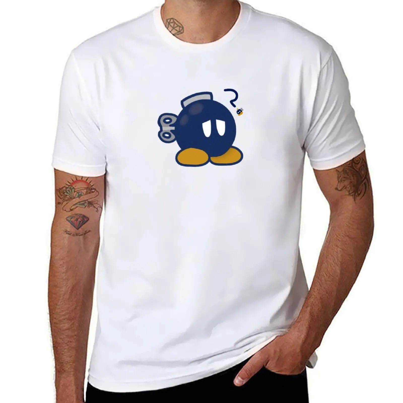 

Bob-omb (Paper) T-Shirt man graphic t shirt man t shirt cotton T-Shirt