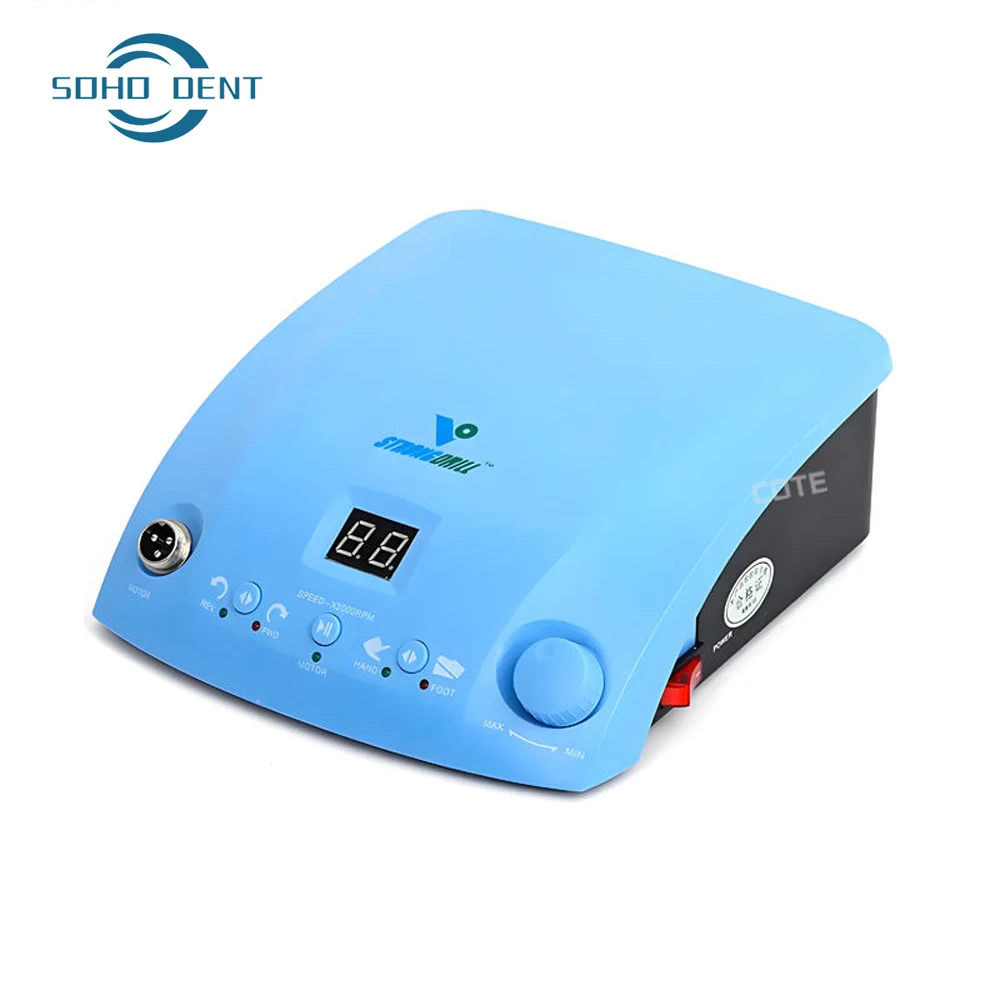 Dental Lab Micromotor Qz60 50000Rpm Carbon Brushless Handpiece Q9 Nail Drill Handpiece Micromotor