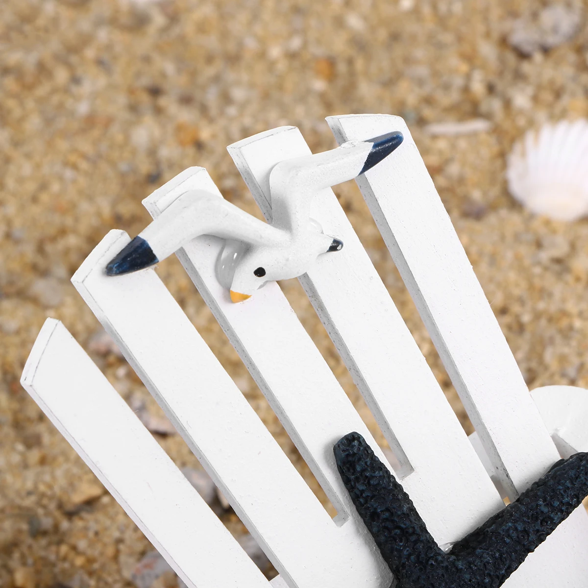 The Mediterranean Beach Chair Decoration Decorations Coastal Bamboo Sunshine Home