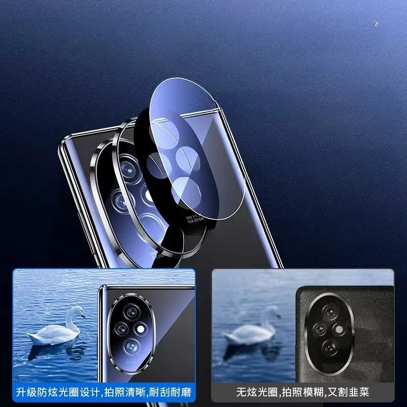 360° Protection Metal Magnetic Case For Honor 200 Pro Double Sided Glass Phone Cover For Honor200 Honor 200Pro Lens Protector