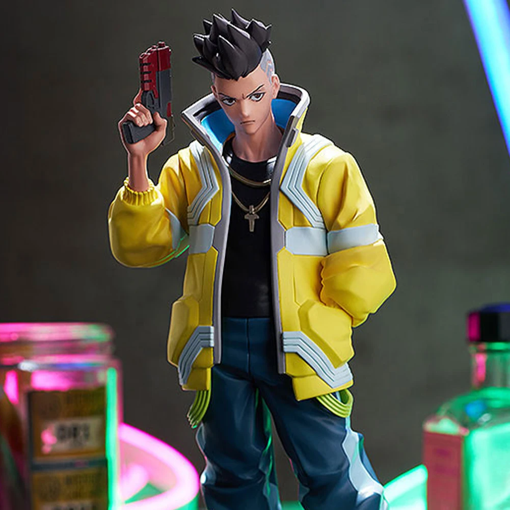 2077 figure David Martinez figure lucy action figure Rebecca figure PVC model statue orament beautiful girl 22CM collection gift