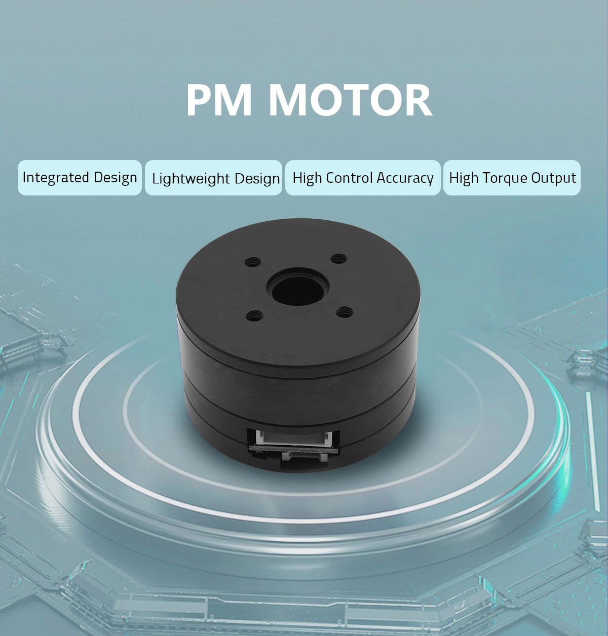 มอเตอร์โรเตอร์ภายนอกแบบกำหนดเองของ Faradyi ขนาดเล็ก 11 มม. 12V มอเตอร์แบบขับเคลื่อนโดยตรง BLDC สำหรับแขนหุ่นยนต์