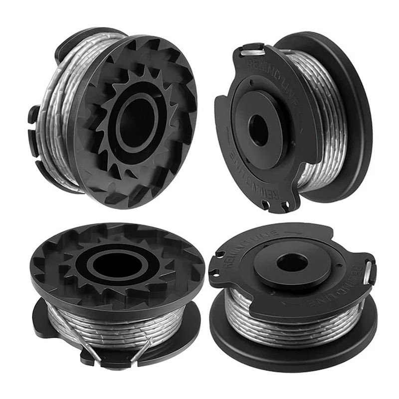 

A96I-F016800385 Replacement Auto Feed Spool Line String Trimmer Lawn Mower Thread Spool For Easygrasscut(20Spool+4Cap)