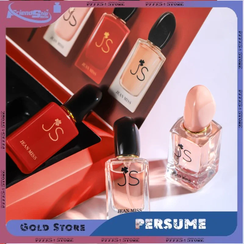 

90ml Women Perfume Gift Box 3pcs Set Floral and Fruity Notes Romantic Sweet Perfume Lasting Fragrance Pheromone Light Fragrance