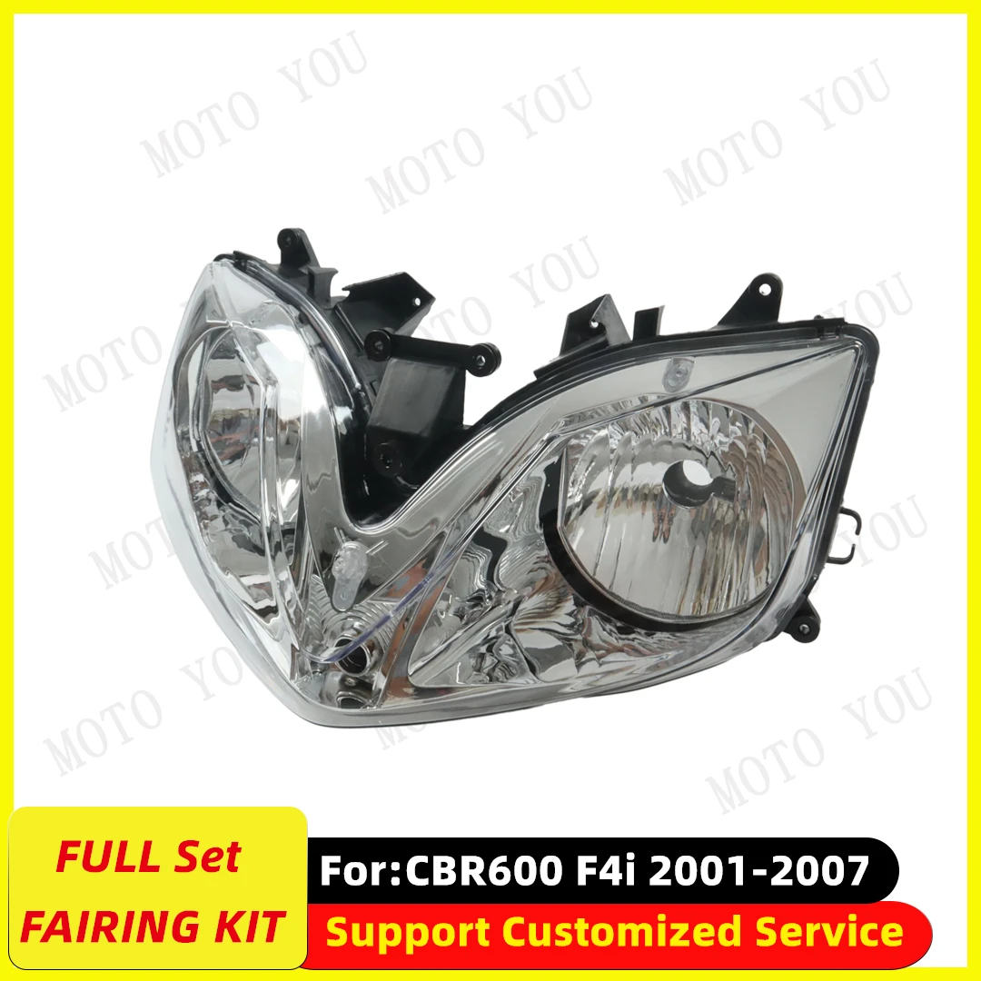 

New For Honda CBR600F4i CBR600 CBR 600 F4i 2001-2007 01 02 03 04 05 06 motorbike Headlight Replace Headlamp Lighting Lamp Clear