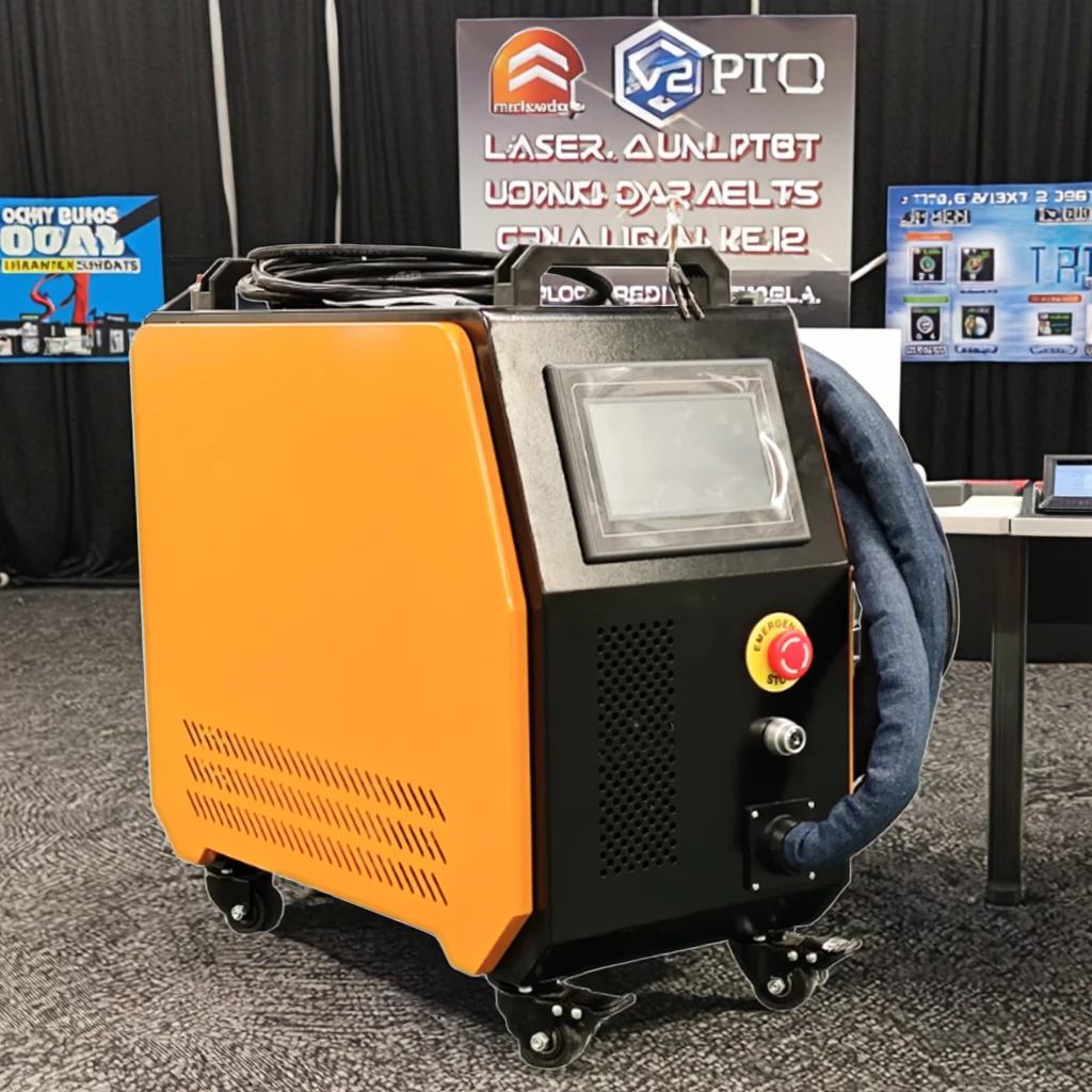 

200W Pulse Laser Cleaning Machine with Raycus Laser With 8 Cleaning Modes Equipped