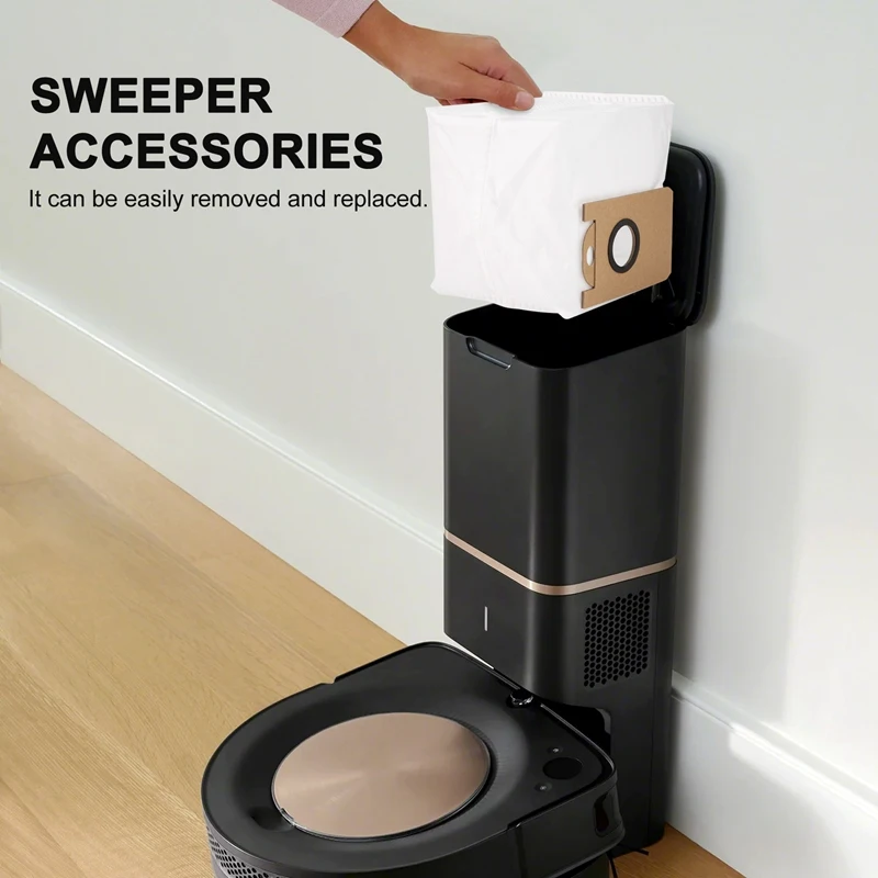 Cepillo lateral para bolsa de polvo, accesorios reemplazables para Robot aspirador Lydsto R1, mopa, paños, piezas de repuesto