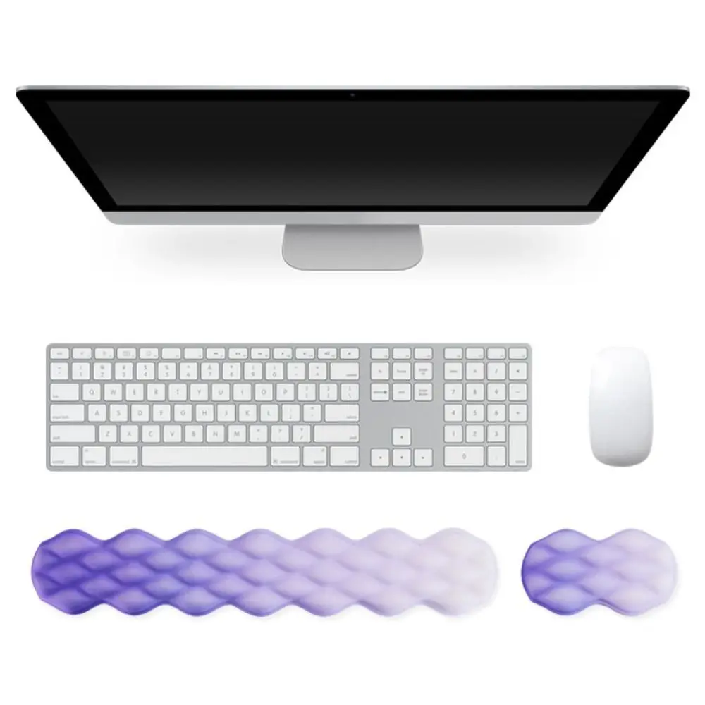 Anti-wear Ergonomic Wrist Support Mouse Pad Slow Rebound Soft Wrist Rest Pad Creative Comfortable Mouse Palm Mat Student