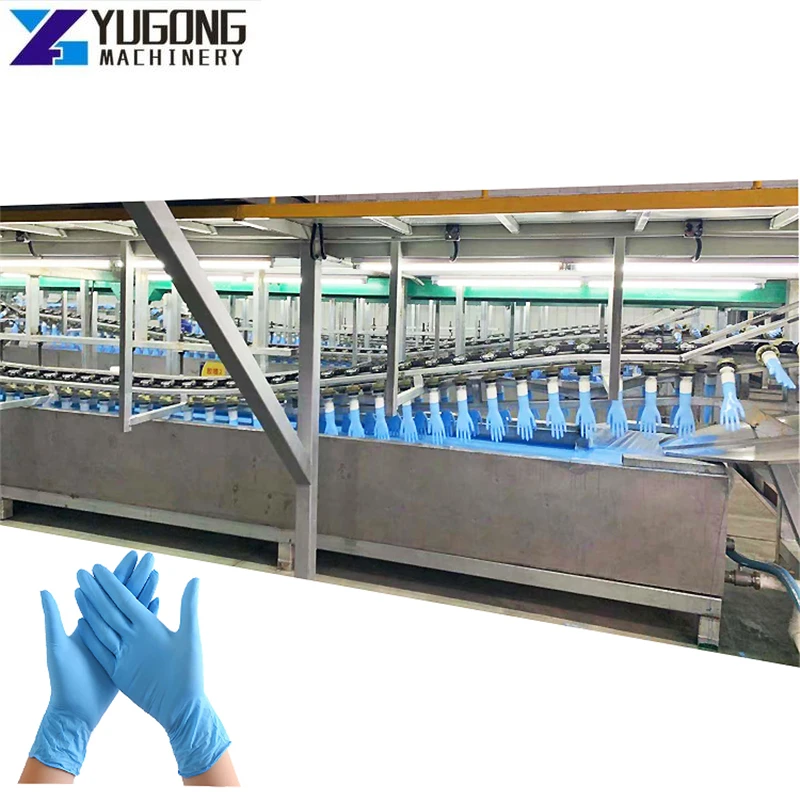 YG Latex Glove Machine Fully Automatic Latex Glove Production Machine Nitrile Glove Stripping Machine Rubber Gloves Machine