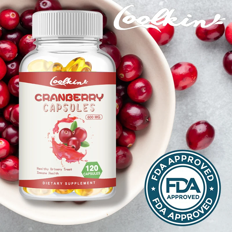 Клюквенные капсулы-Очистка почек, поддержка мочевого пузыря и мочевого тракта