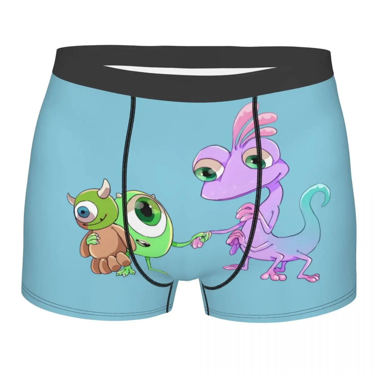 

Модные боксеры университета монстров на заказ, шорты, мужские трусы, удобные трусы, нижнее белье