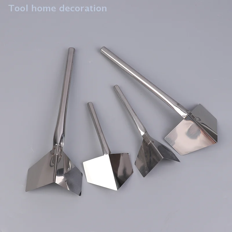 All-in-One Stainless Steel Putty Knife & Inside Outside Corner Yin Yang Puller - Drywall Scraping Hand Tool