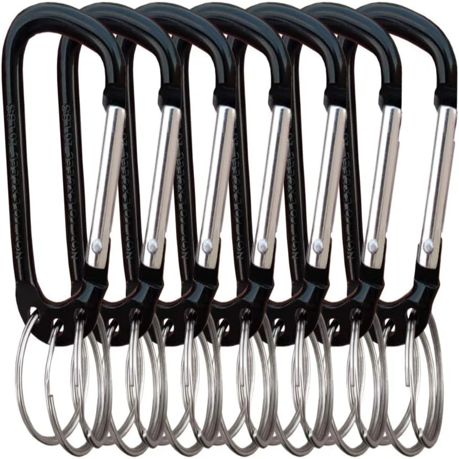 Stylish and Reliable Carabiner Clip Keychains perfect for Everyday Use and Outdoor Activities to keep your keys secure