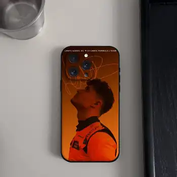 Pouzdro na telefon F1 Formule 1 L-Lando N-Norris pro iPhone 16 15 11 13 14 Pro Max 7 8 Plus X Xr Xs Max 12mini Černé pouzdro a kryt 12 nejlepší prodej Kryt Formule 1 pro iPhone X - №11
