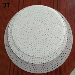 20-30CM Round rice steamer Mat paper Silicone thickened Non Stick Pads Buns Baking Pastry Dim Sum Mesh mat Cooking Accessories