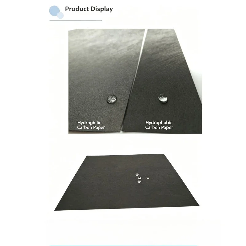 Cetech GDL280 GDL340 0.28mm 0.34mm Hydrophobic Carbon Paper With MPL For PEM Fuel Cell Water Electrolysis Lab Research