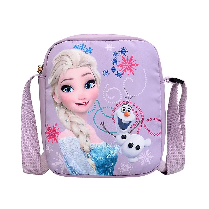 Frozen Children Bag Cute Princess Crossbody Elsa Gift Live Single Shoulder Mobile Girl Purple Versatile Fashionable Cosmetic