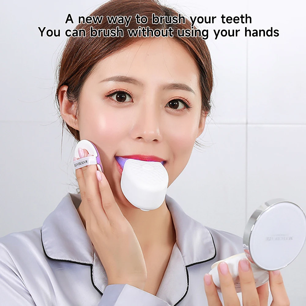 U-Type Toothbrush 360° Intelligent Silicon Head Electric Toothbrush Automatic USB Charge Waterproof Ultrasonic Toothbrush