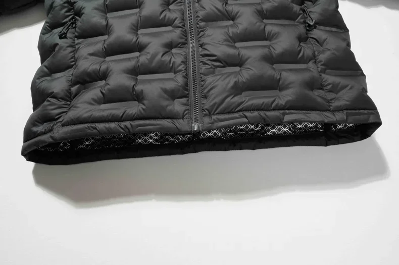 Brand Graphene Self-heating Puffer Jacket Men Windproof Pleated Padded Jackets Man Classical Warm Winter Down Coat Male Parkas