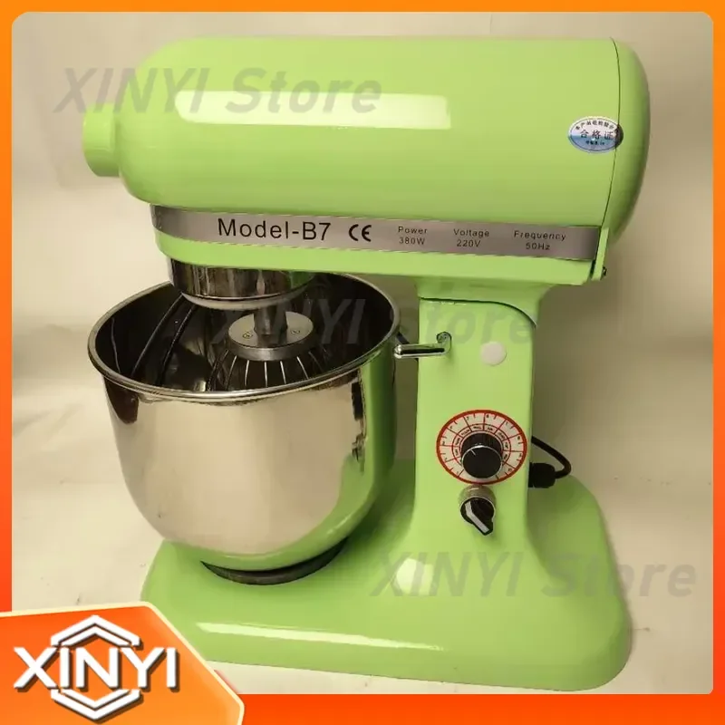 for Customized Color Kitchen Mixer Food Mixer Dough Mixer Home Use Mini 7L Stainless Steel Bowl