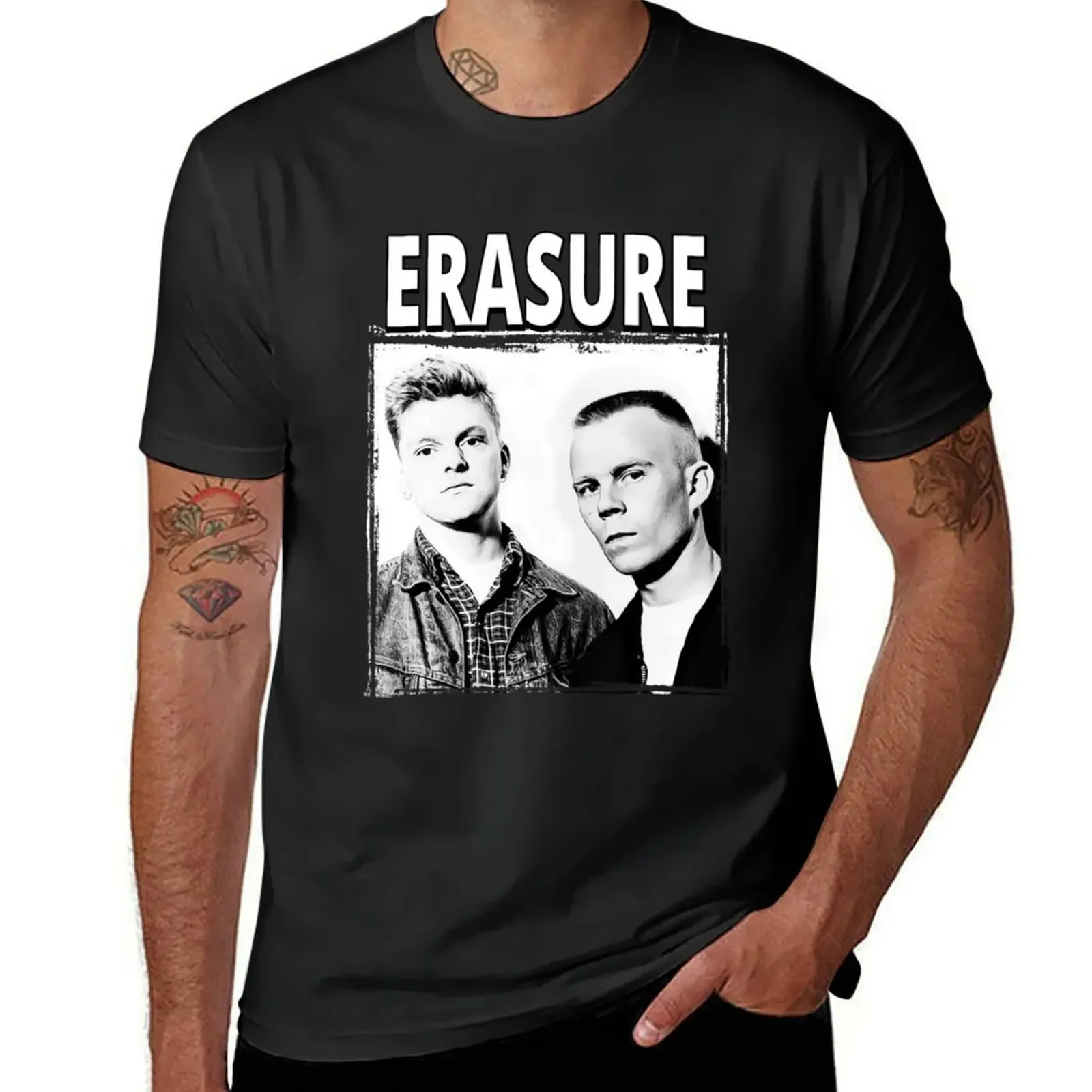 

Футболка Erasure Band, эстетическая одежда, мужская одежда