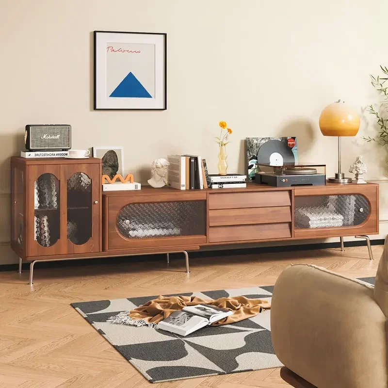 Meuble de salon moderne en bois extensible de Style nordique, meuble tv