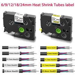 Substituição industrial da fita para o irmão, tubo do psiquiatra do calor, fabricante da etiqueta, P toque, HSe-211, 221, 231, 241, 611, 621, 631, 641